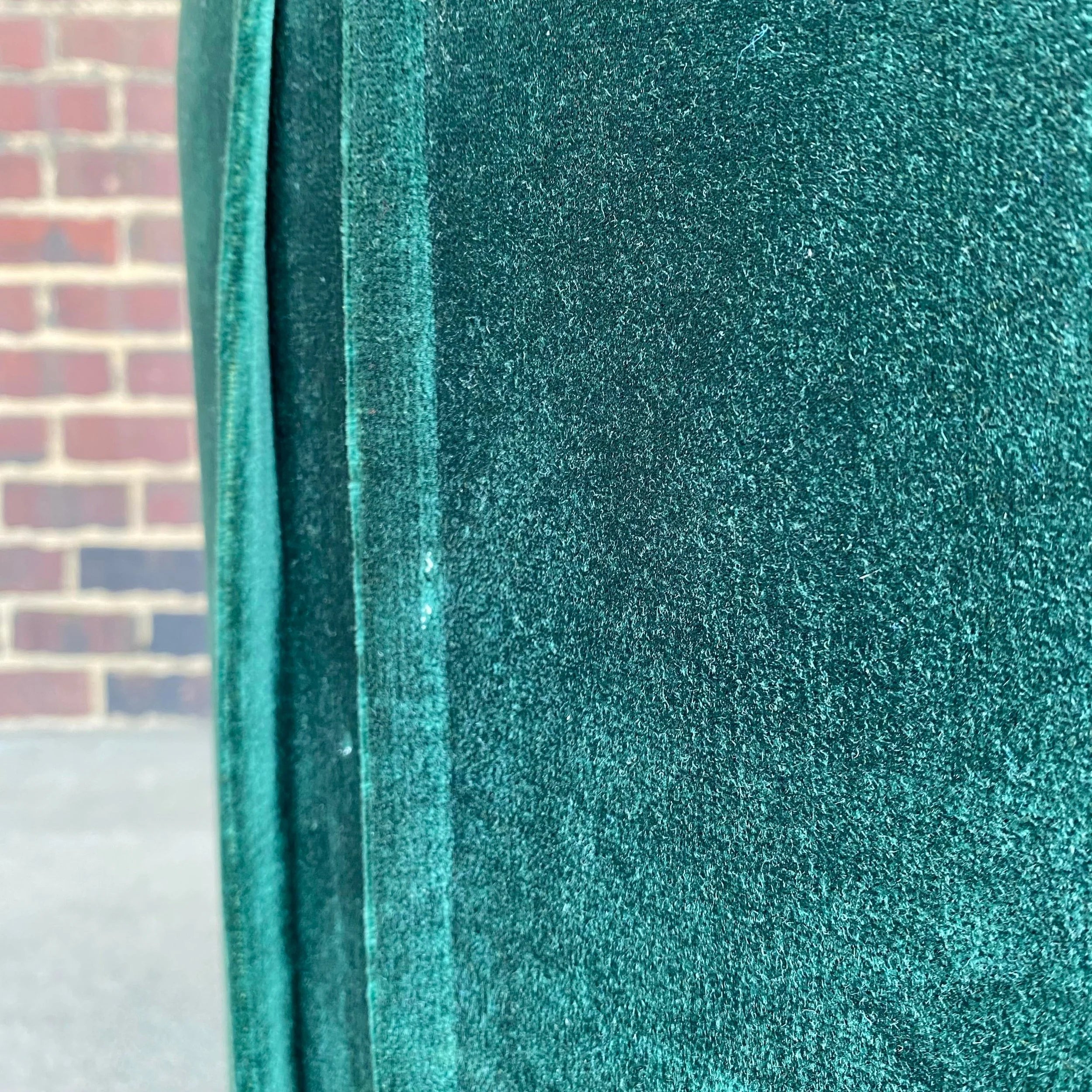 Adrian Pearsall for Comfort Craft Green Velvet Chair