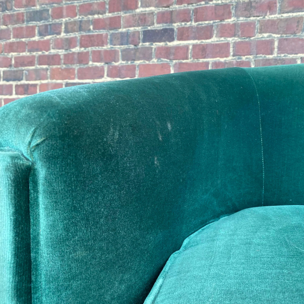 Adrian Pearsall for Comfort Craft Green Velvet Chair