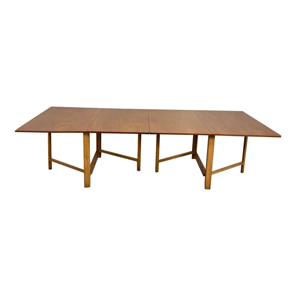 Mid Century Modern Bruno Mathsson GateLeg Dining Table "Maria Flap"