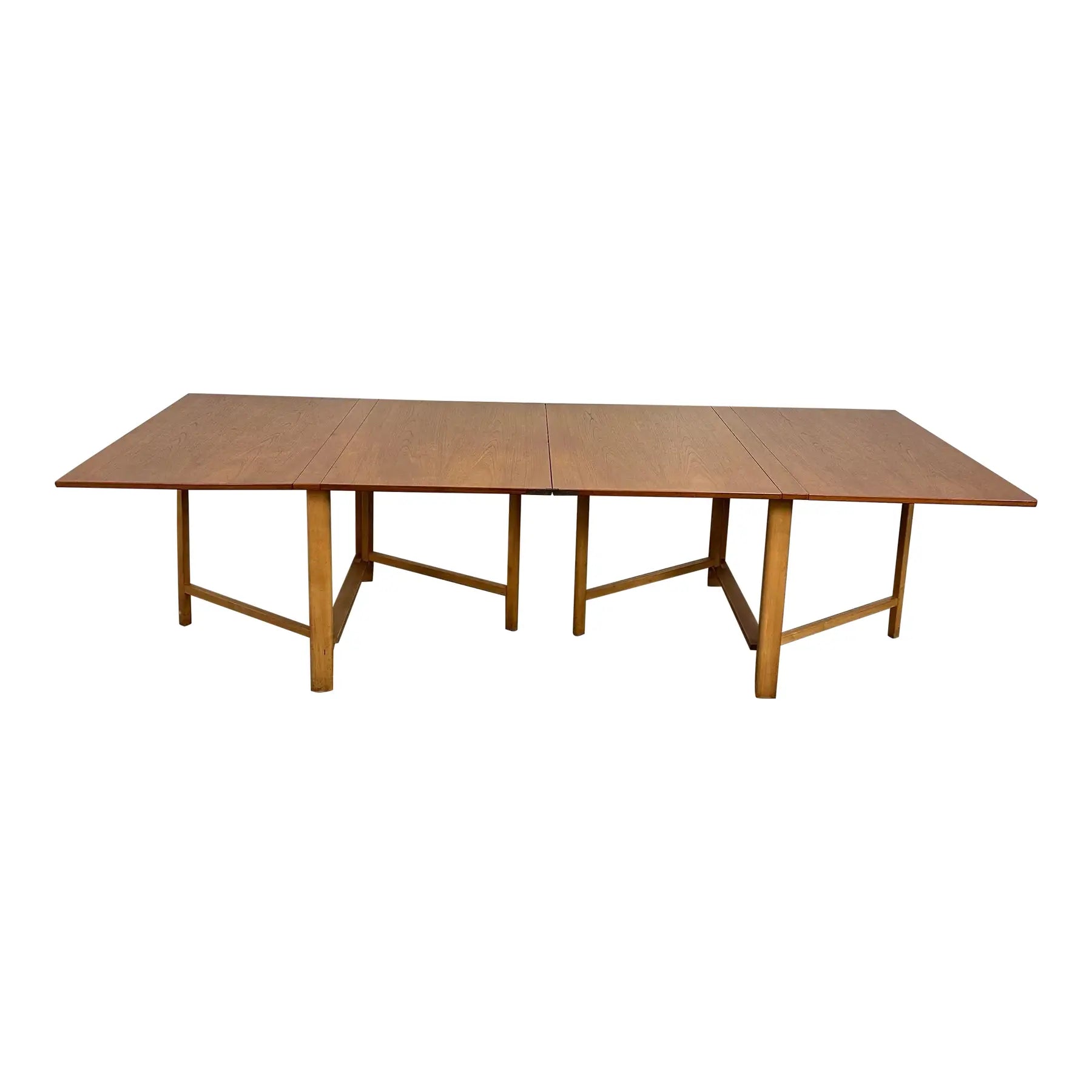 Mid Century Modern Bruno Mathsson GateLeg Dining Table "Maria Flap"