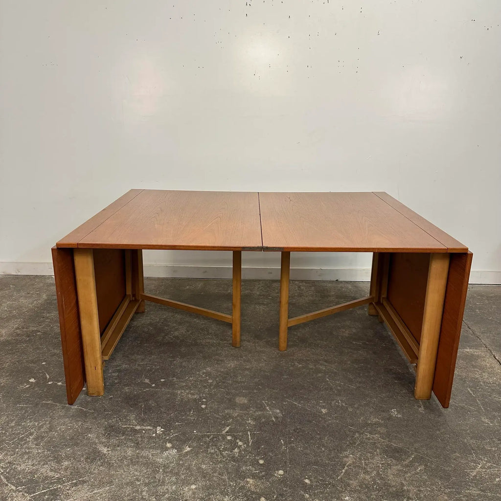 Mid Century Modern Bruno Mathsson GateLeg Dining Table "Maria Flap"