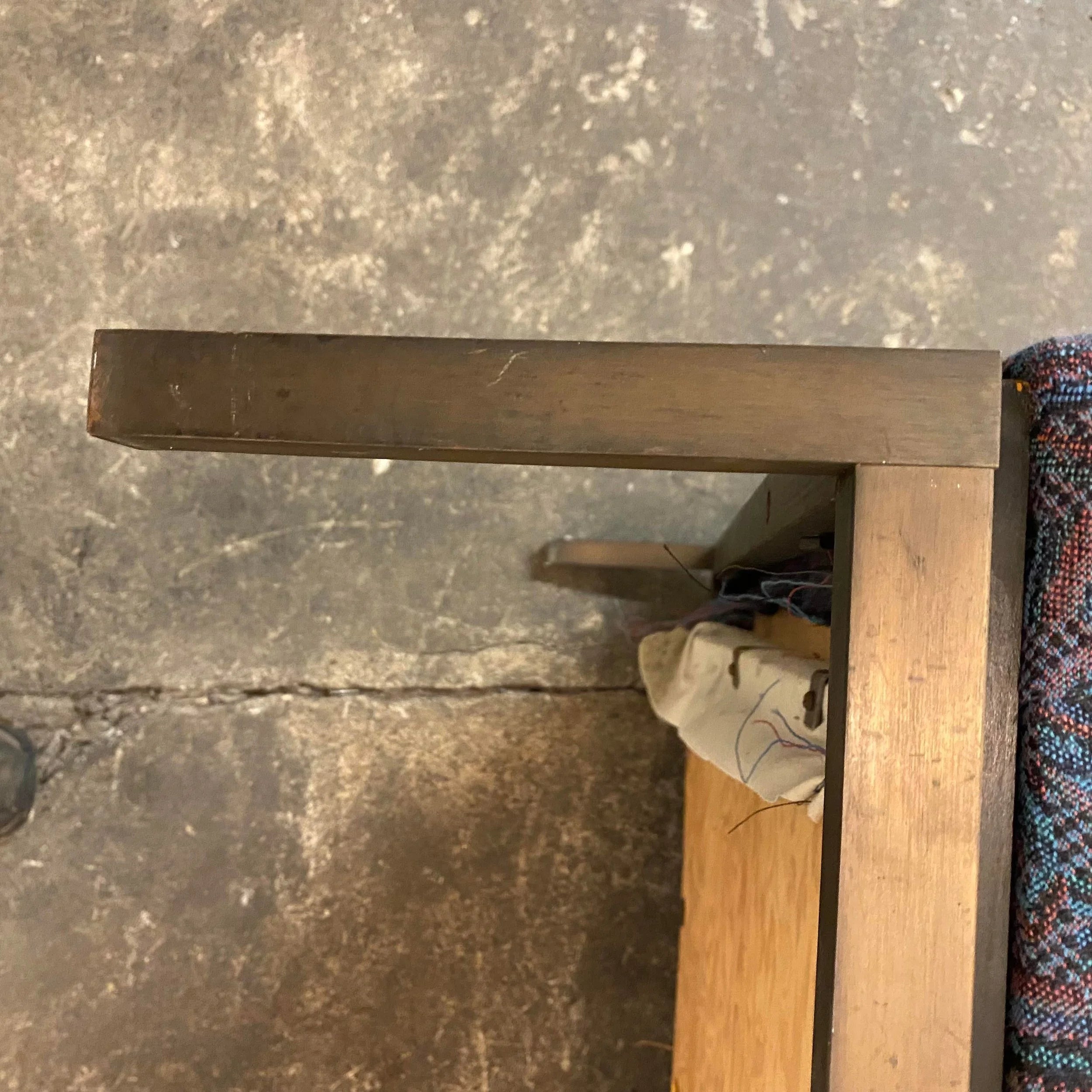 Florence Knoll Club Chairs With Bronze Legs