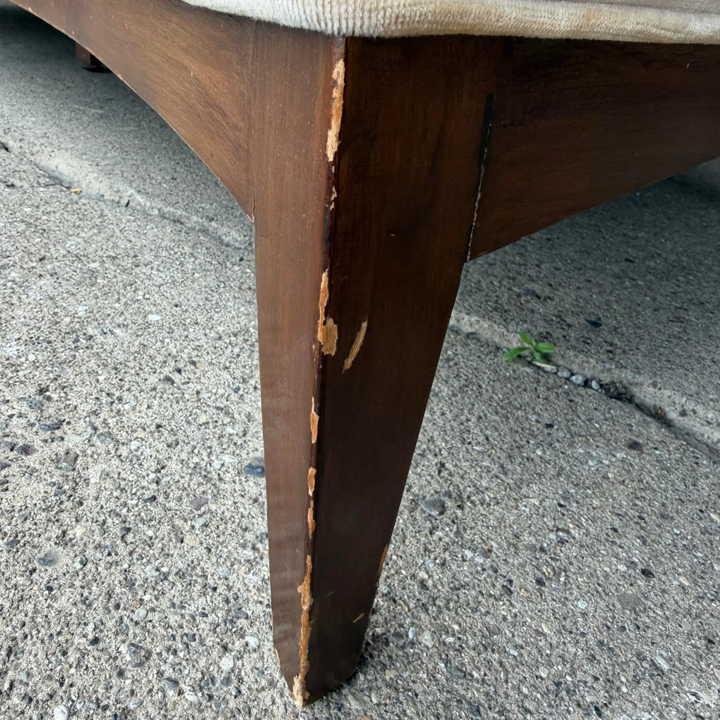 Mid-Century Modern Curved Back Sofa Quality Possibly Tomlinson or Rway