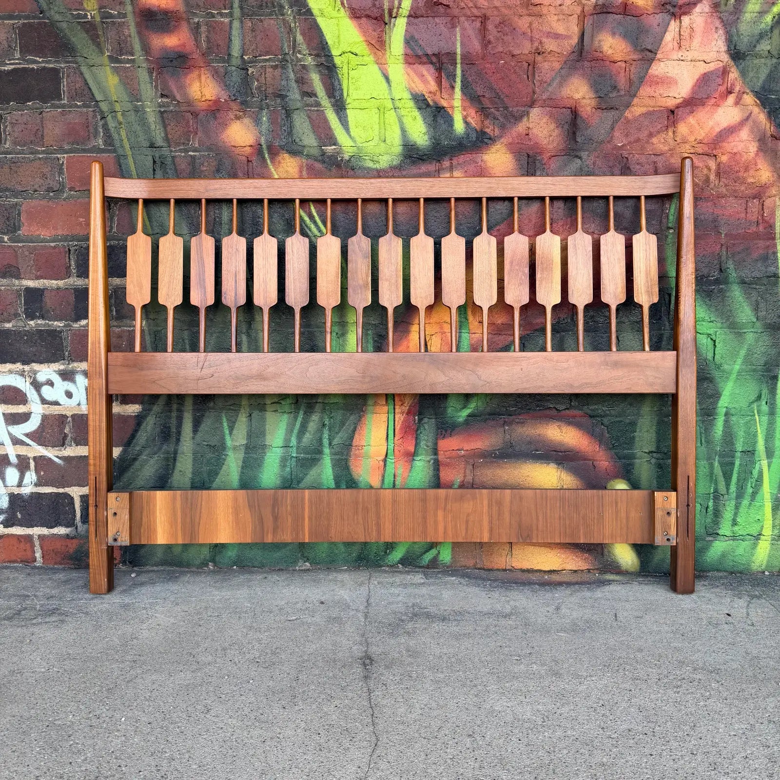 Mid Century Modern Drexel Declaration Full Sized Head Board