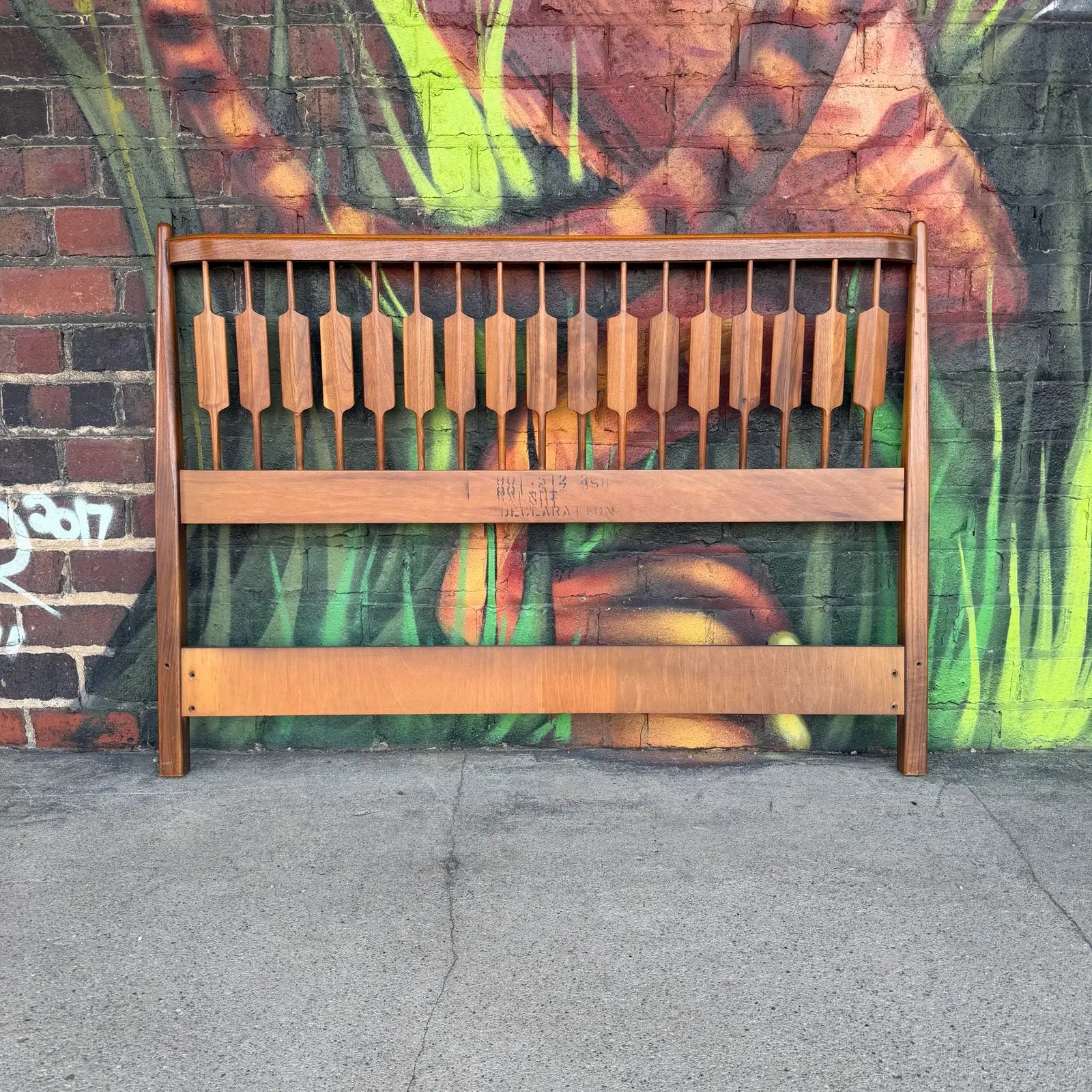 Mid Century Modern Drexel Declaration Full Sized Head Board