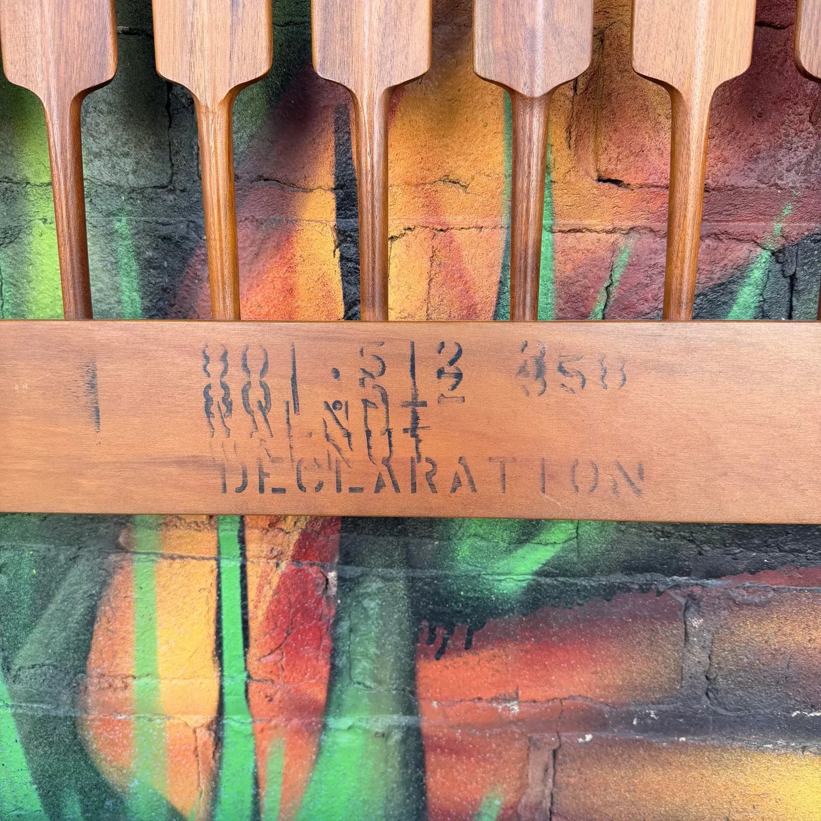 Mid Century Modern Drexel Declaration Full Sized Head Board