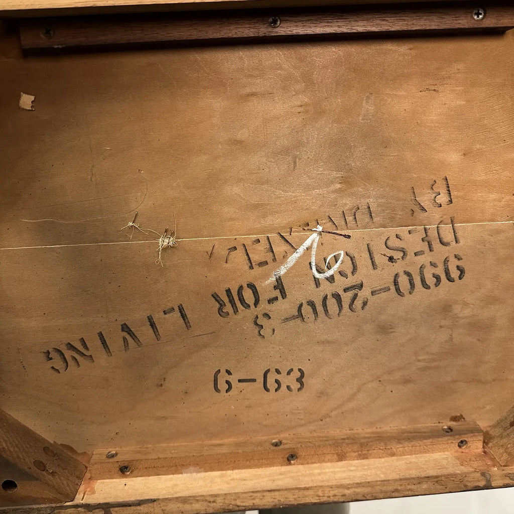 Mid Century Modern Drexel Serving Tray Side Table