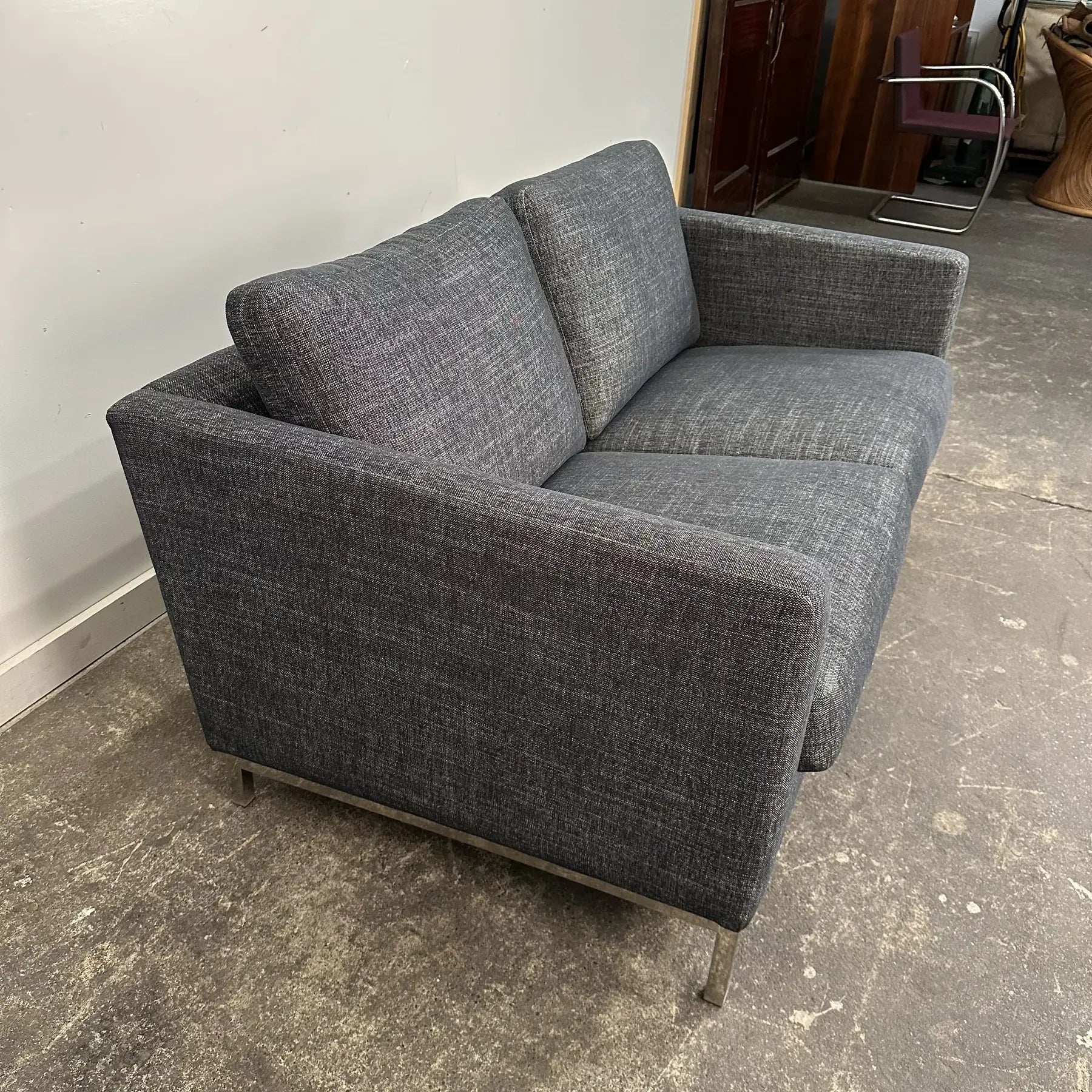 Mid Century Modern Dux Loveseat 1 of 2