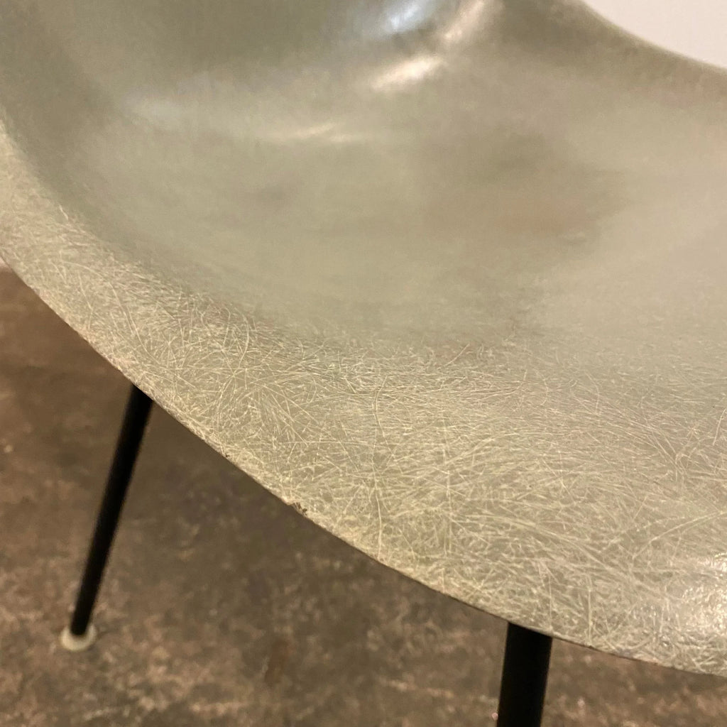 Eames Herman Miller Sea Foam Green Shell Chair