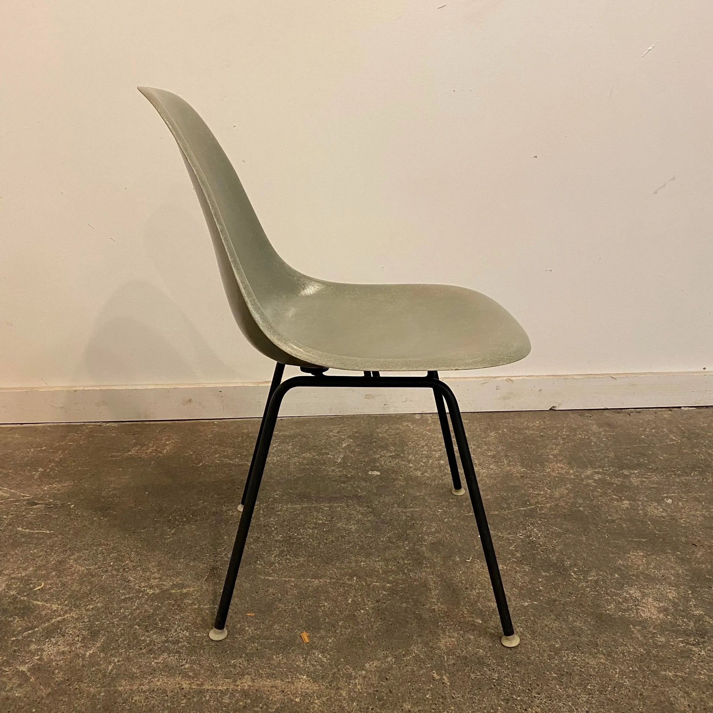 Eames Herman Miller Sea Foam Green Shell Chair