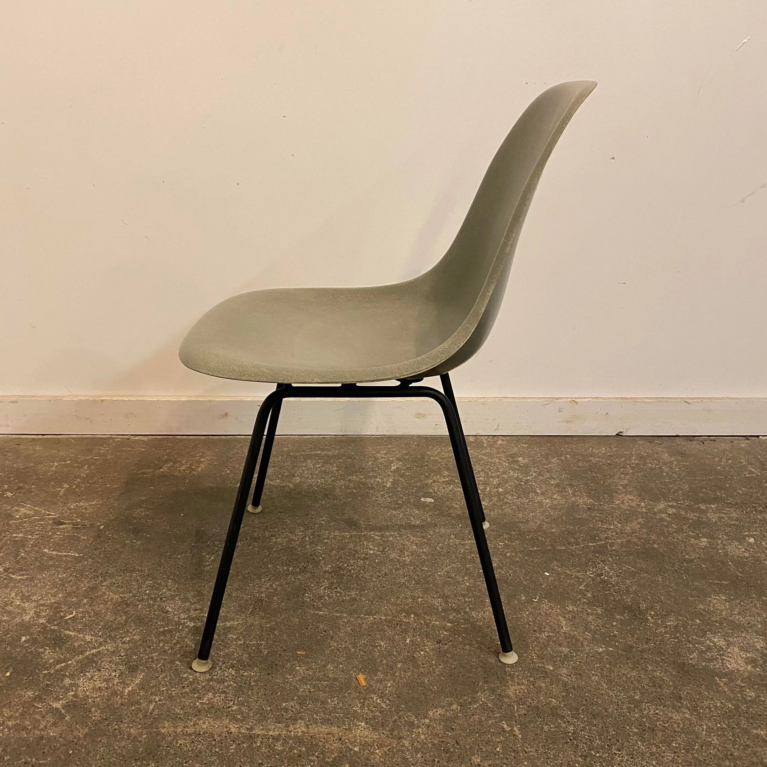 Eames Herman Miller Sea Foam Green Shell Chair