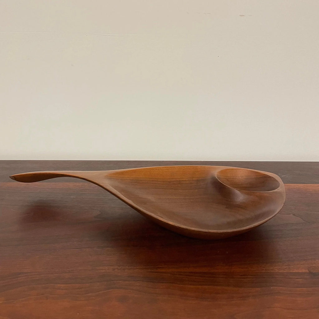 Emil Milan Wooden Walnut Bowl