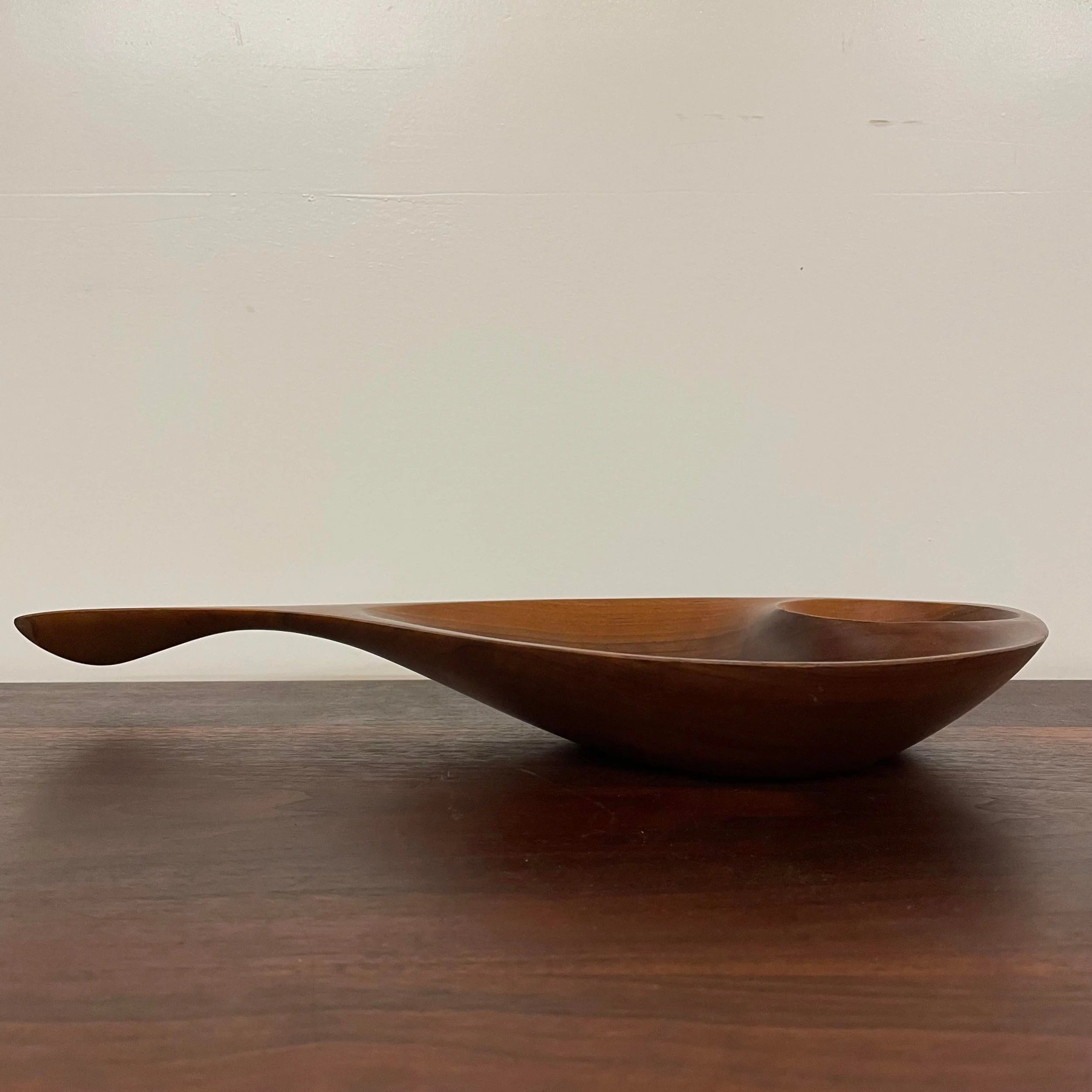 Emil Milan Wooden Walnut Bowl