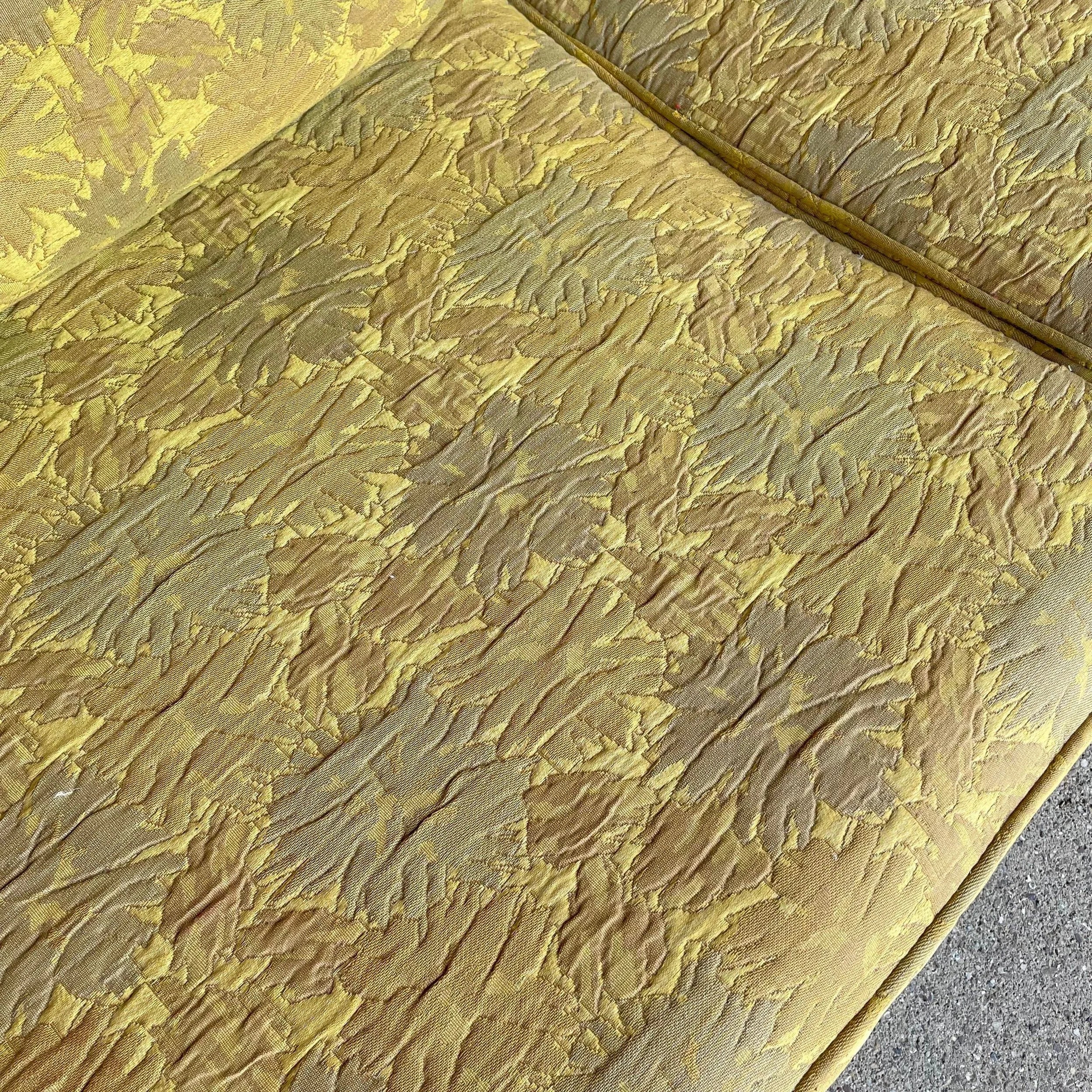 Erwin-Lambeth Brass Legged Sofa