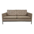 Mid Century Modern Florence Knoll Relaxed Two Seater Sofa Loveseat for Reupholstery