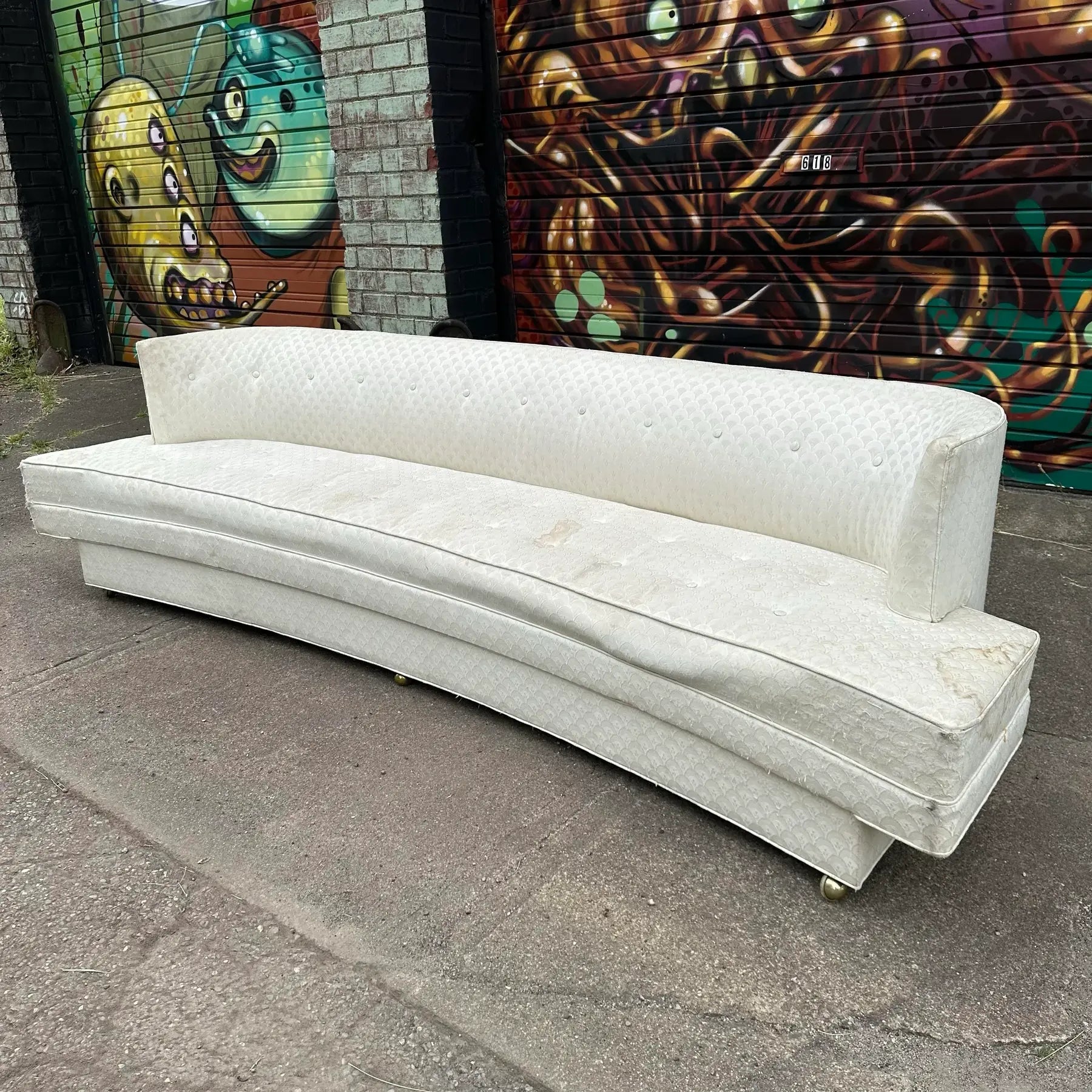 Mid Century Modern Harvey Probber Style Sofa