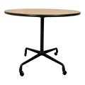 Mid-Century Modern Herman Miller Eames Aluminum Group Cafe Table