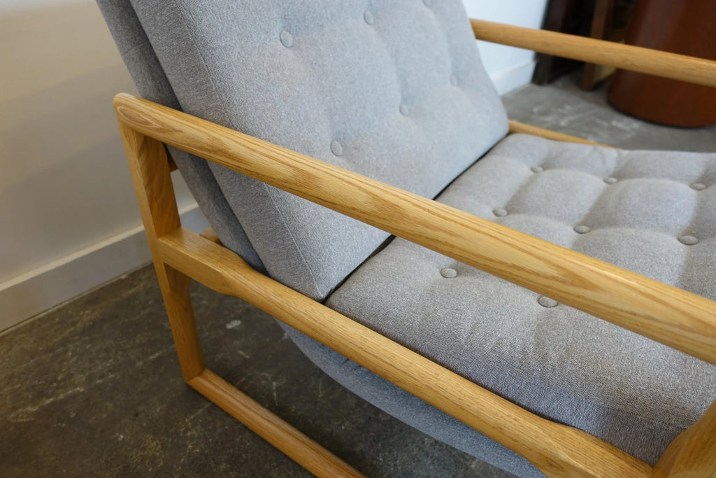 Pair of Mid Century Modern Inspired Club Chairs