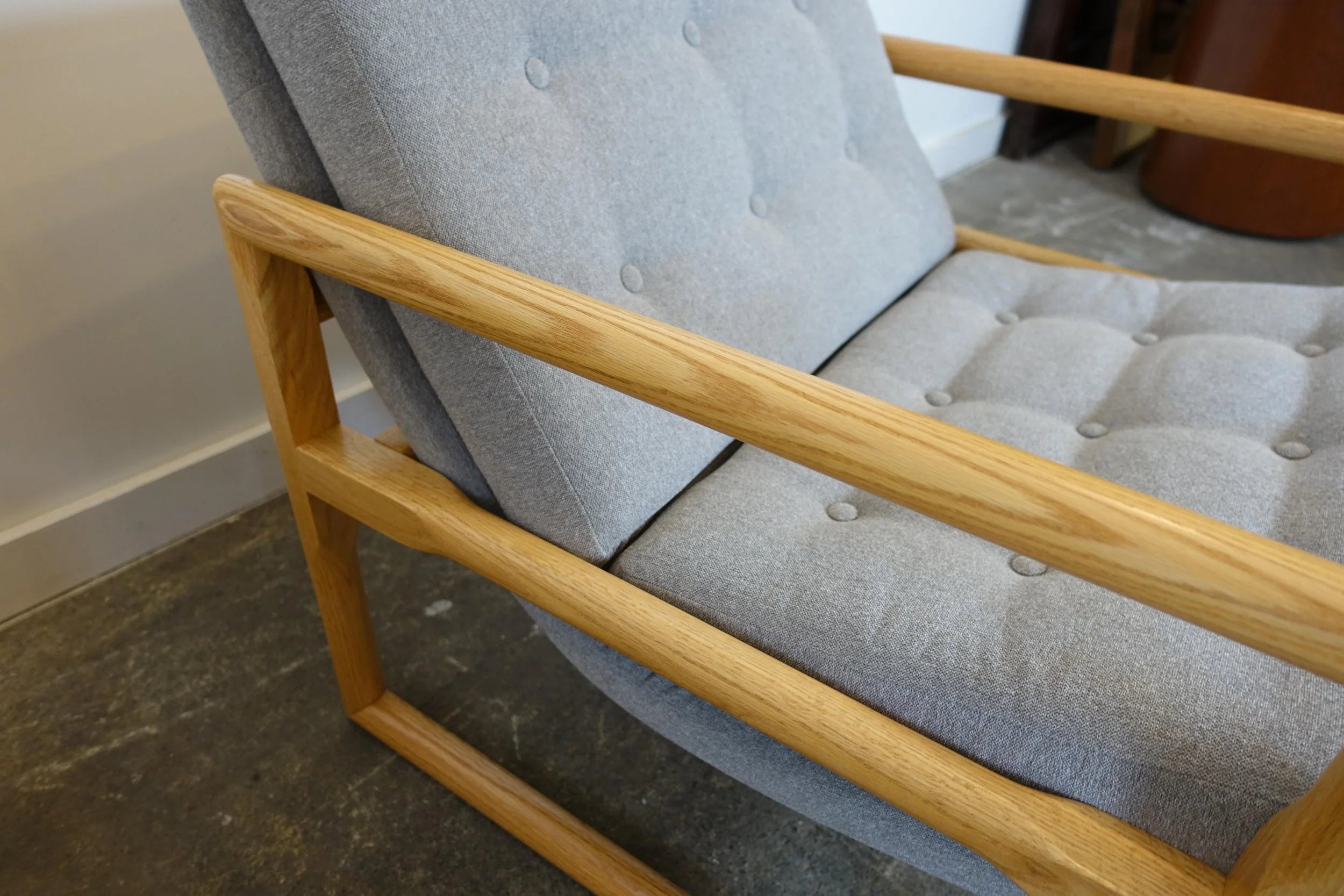 Pair of Mid Century Modern Inspired Club Chairs
