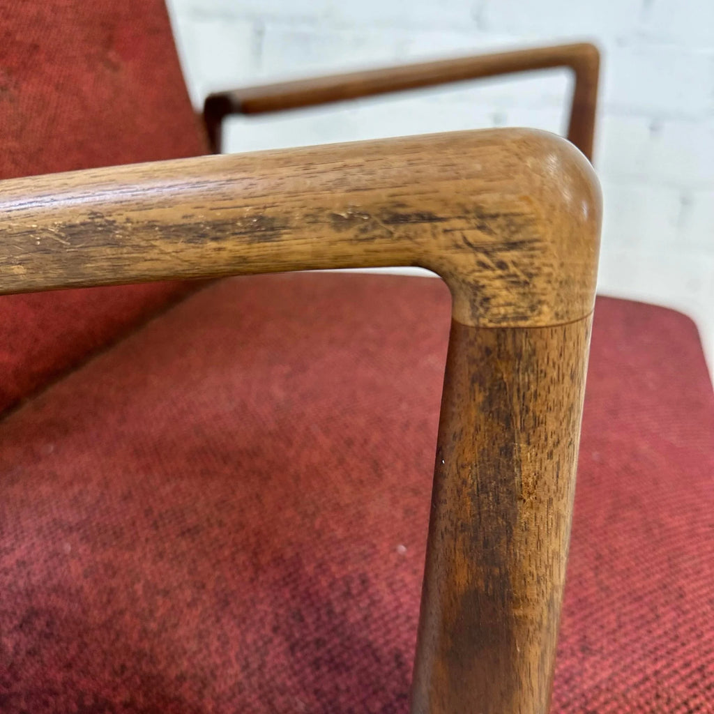 Mid-Century Modern Jen Risom Lounge Armchair