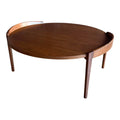 Mid-Century Modern Jens Risom Restored Walnut Coffee Table