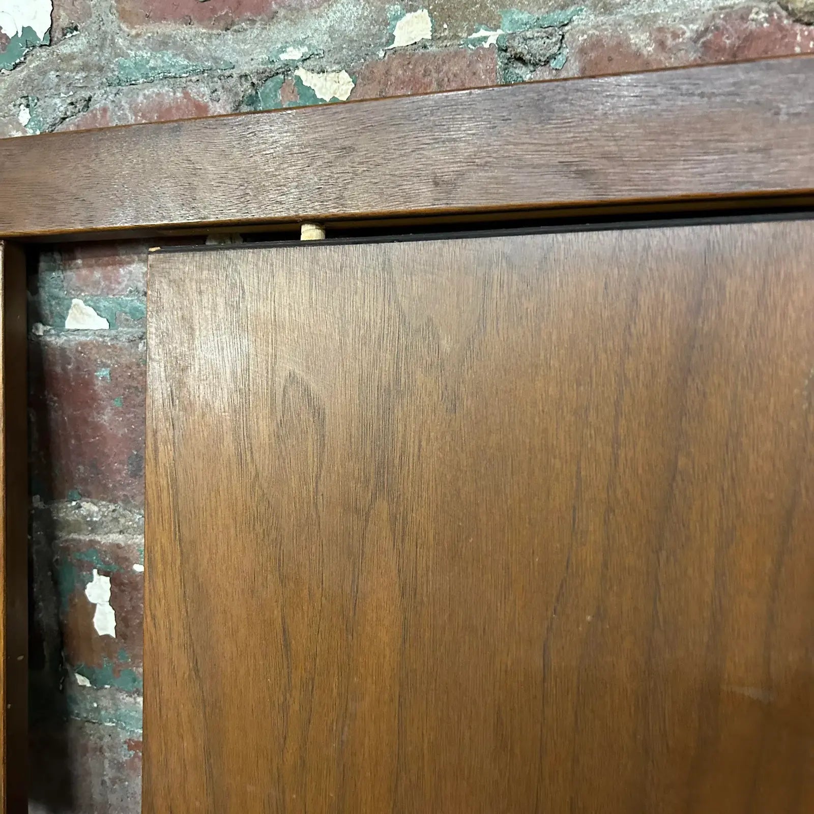 Mid Century Modern King Size Headboard in the Style of Paul McCobb