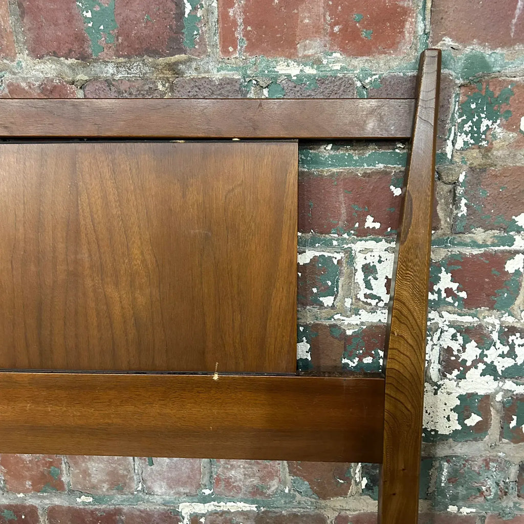 Mid Century Modern King Size Headboard in the Style of Paul McCobb