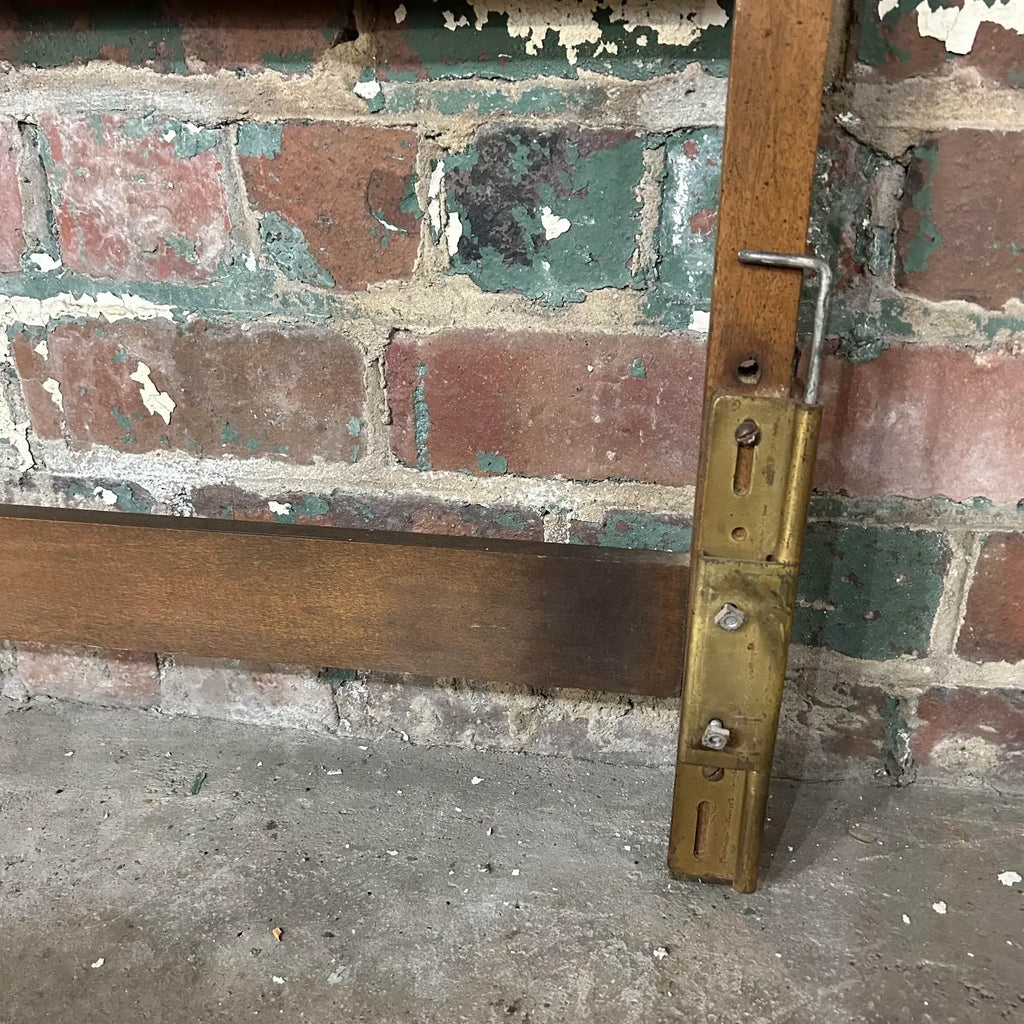 Mid Century Modern King Size Headboard With Reversible Panels