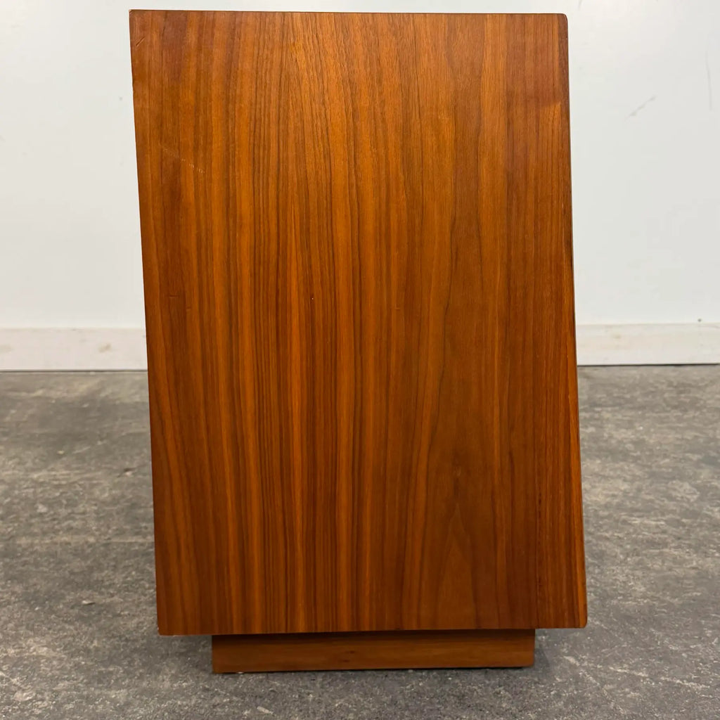 Mid Century Modern Kipp Stewart for Drexel Decleration Walnut Nightstand