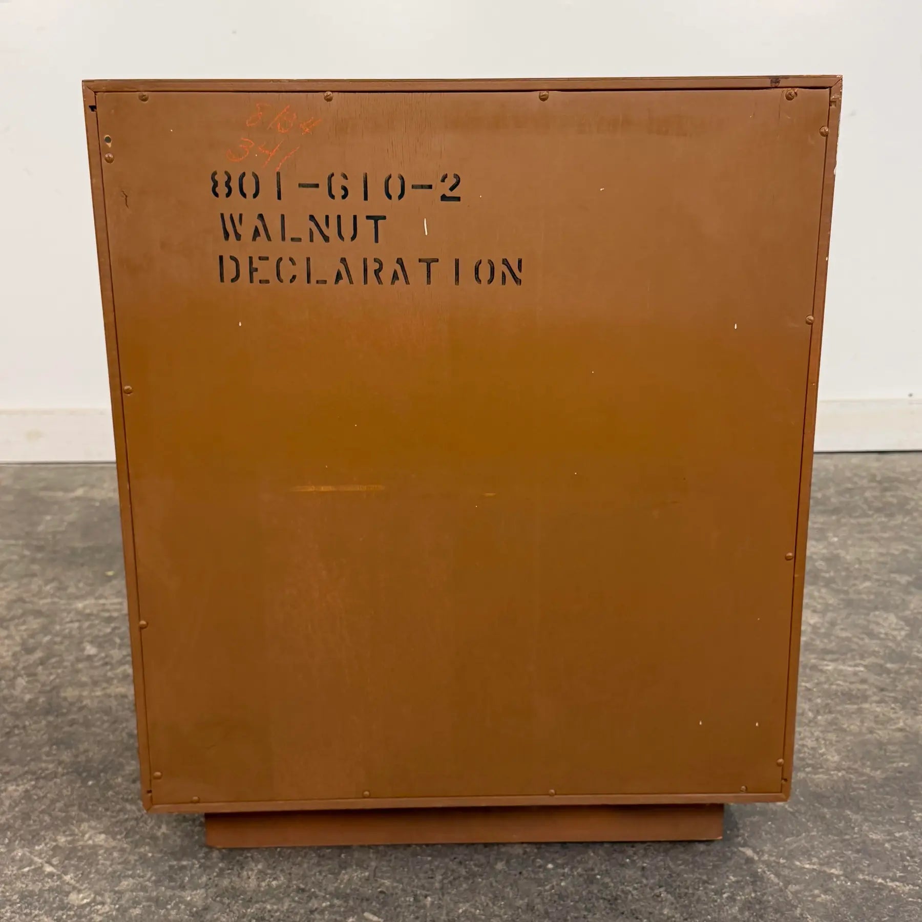 Mid Century Modern Kipp Stewart for Drexel Decleration Walnut Nightstand