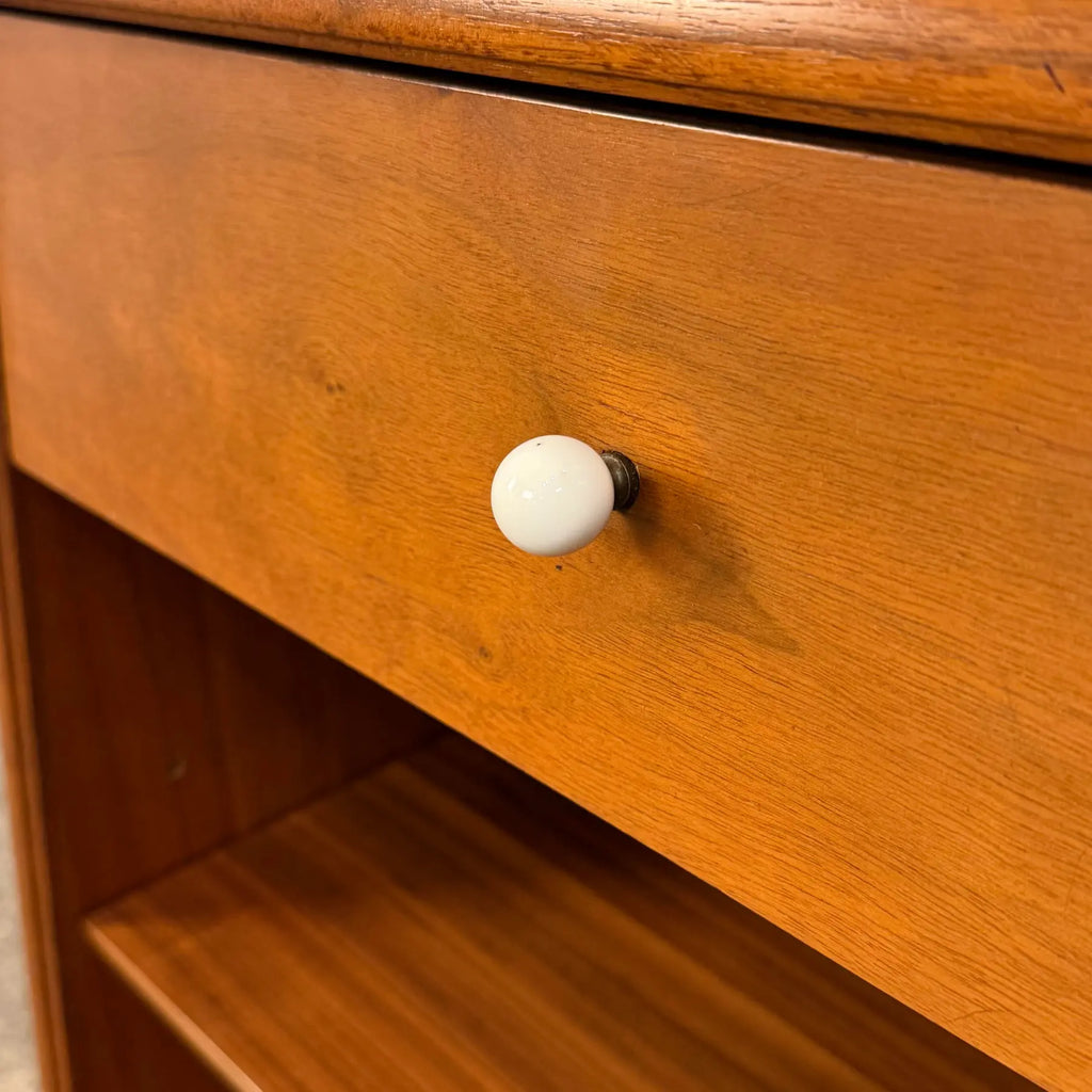 Mid Century Modern Kipp Stewart for Drexel Decleration Walnut Nightstand