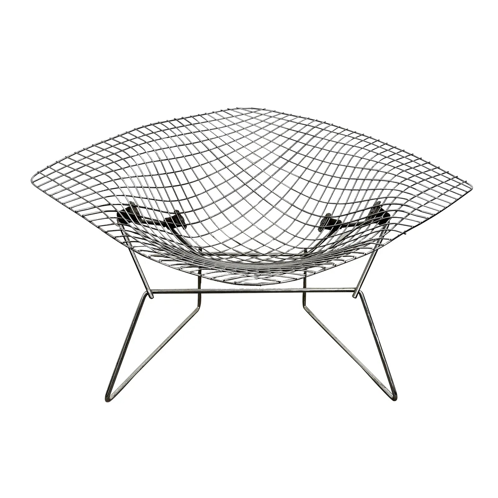 Mid Century Modern Wide Large Diamond Bertoia Chair