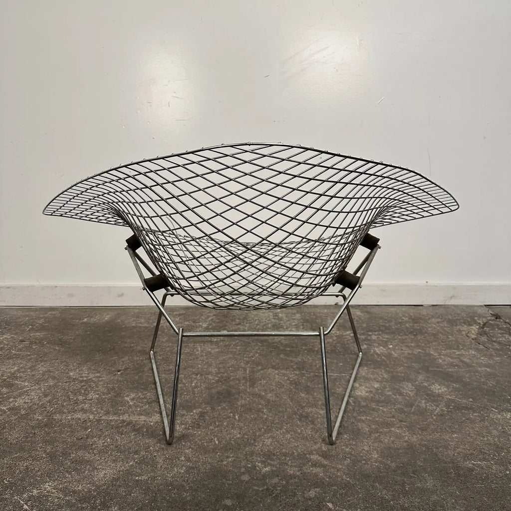 Mid Century Modern Wide Large Diamond Bertoia Chair