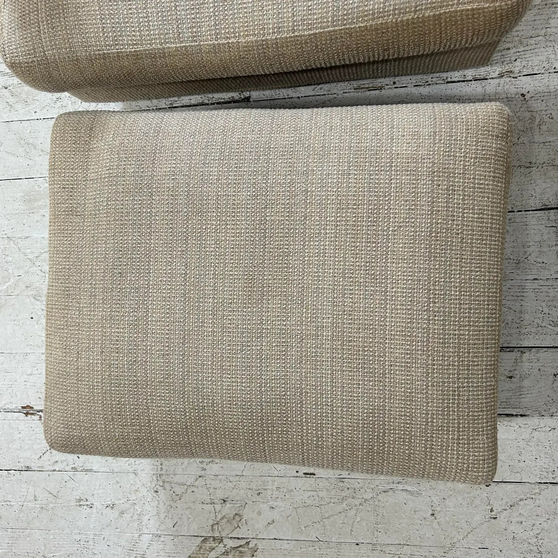 Mid Century Modern Lounge Chair With Ottoman Selig (Needs Recovered)
