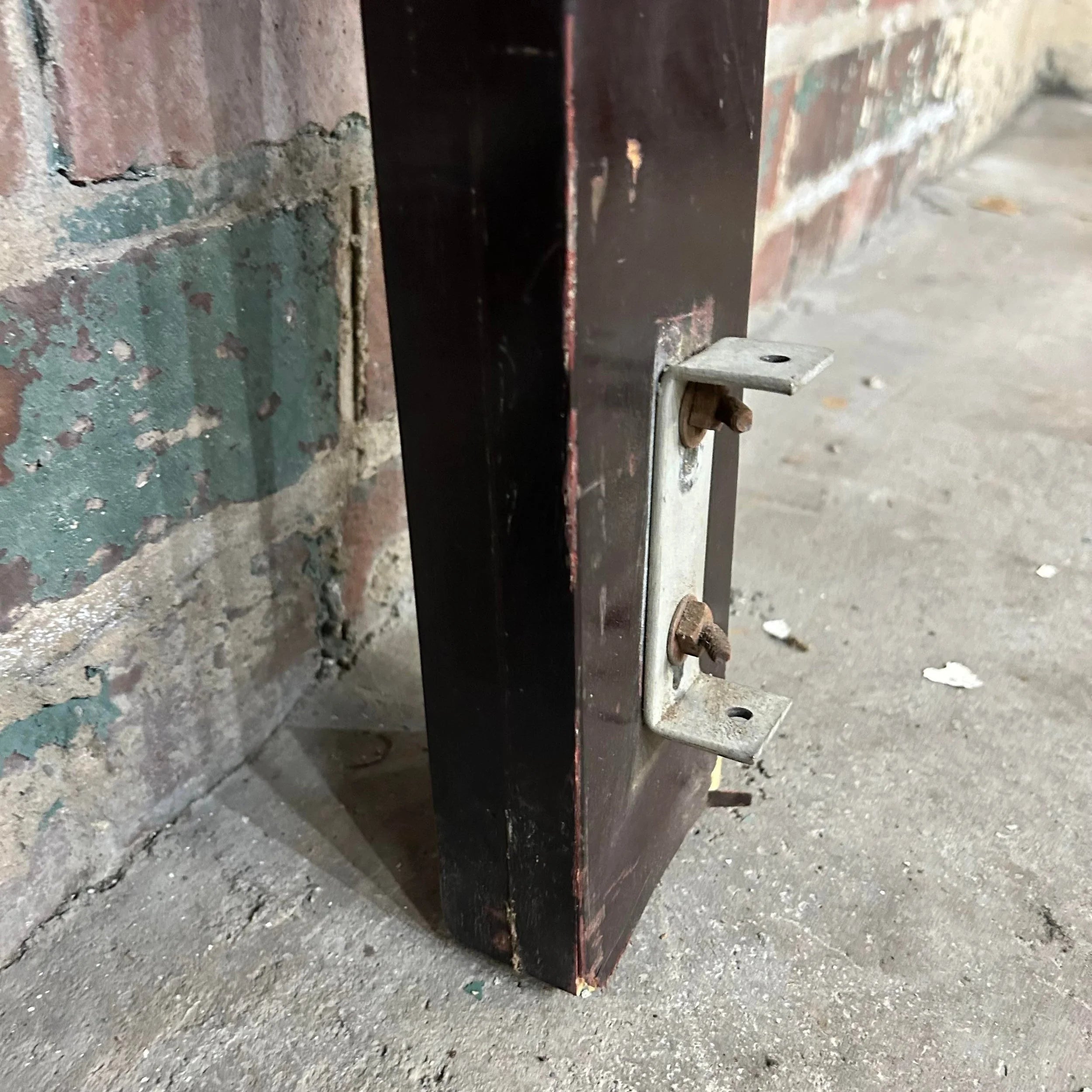 Mid Century Modern Mahogany King Size Headboard