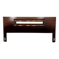 Mid Century Modern Mahogany King Size Headboard
