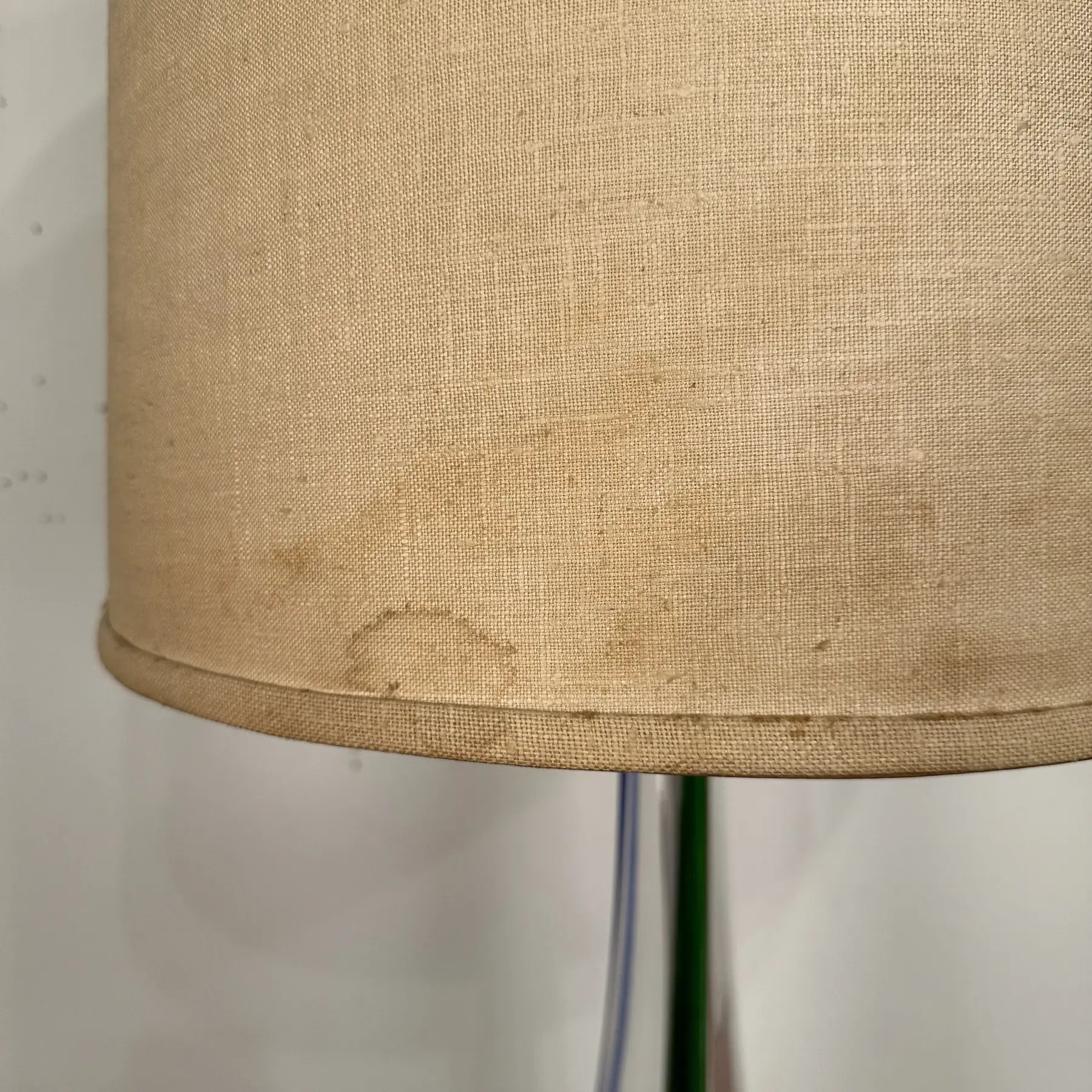 Mid Century Modern Murano Blown Glass Table Lamp