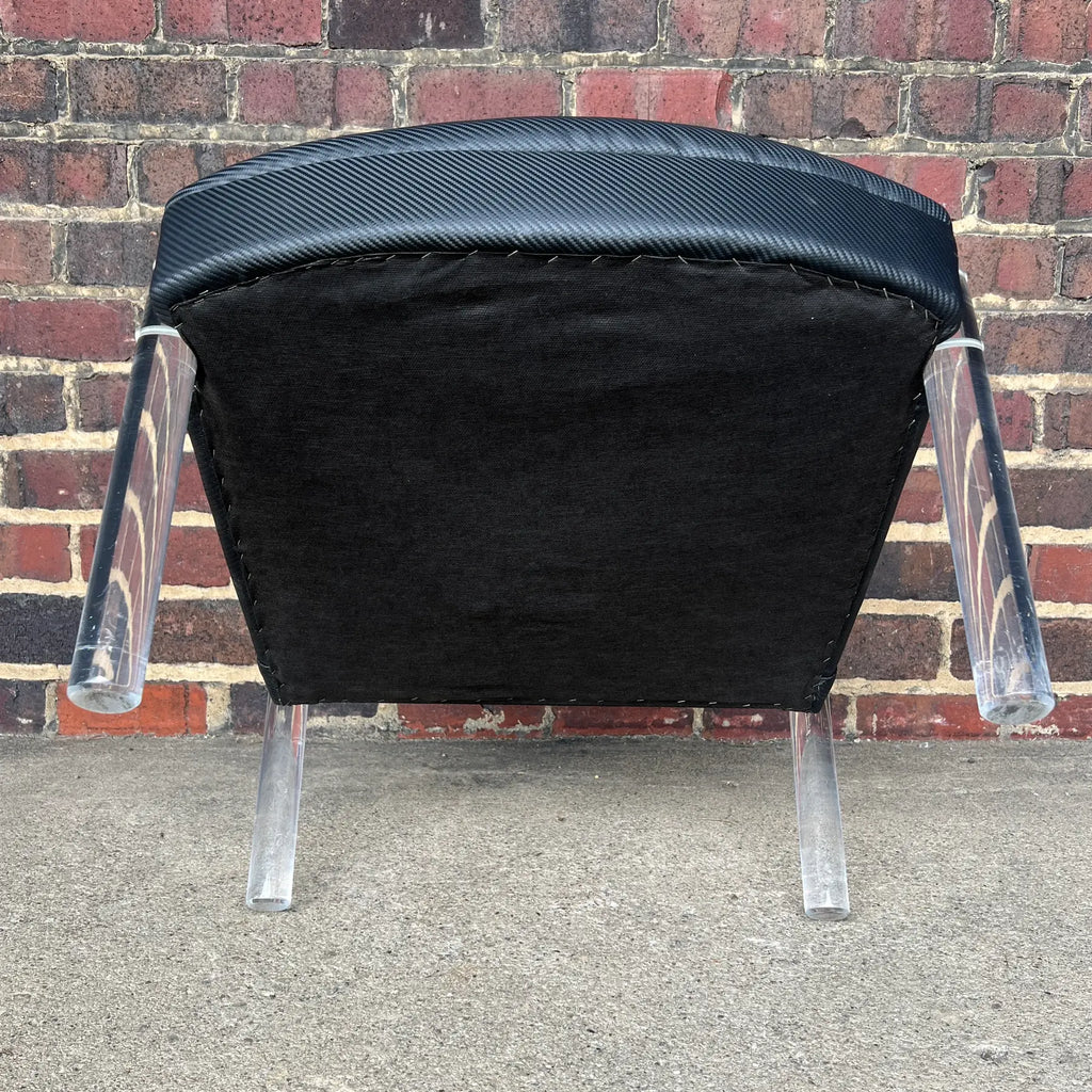 Mid Century Modern Pace Lucite Club Chair