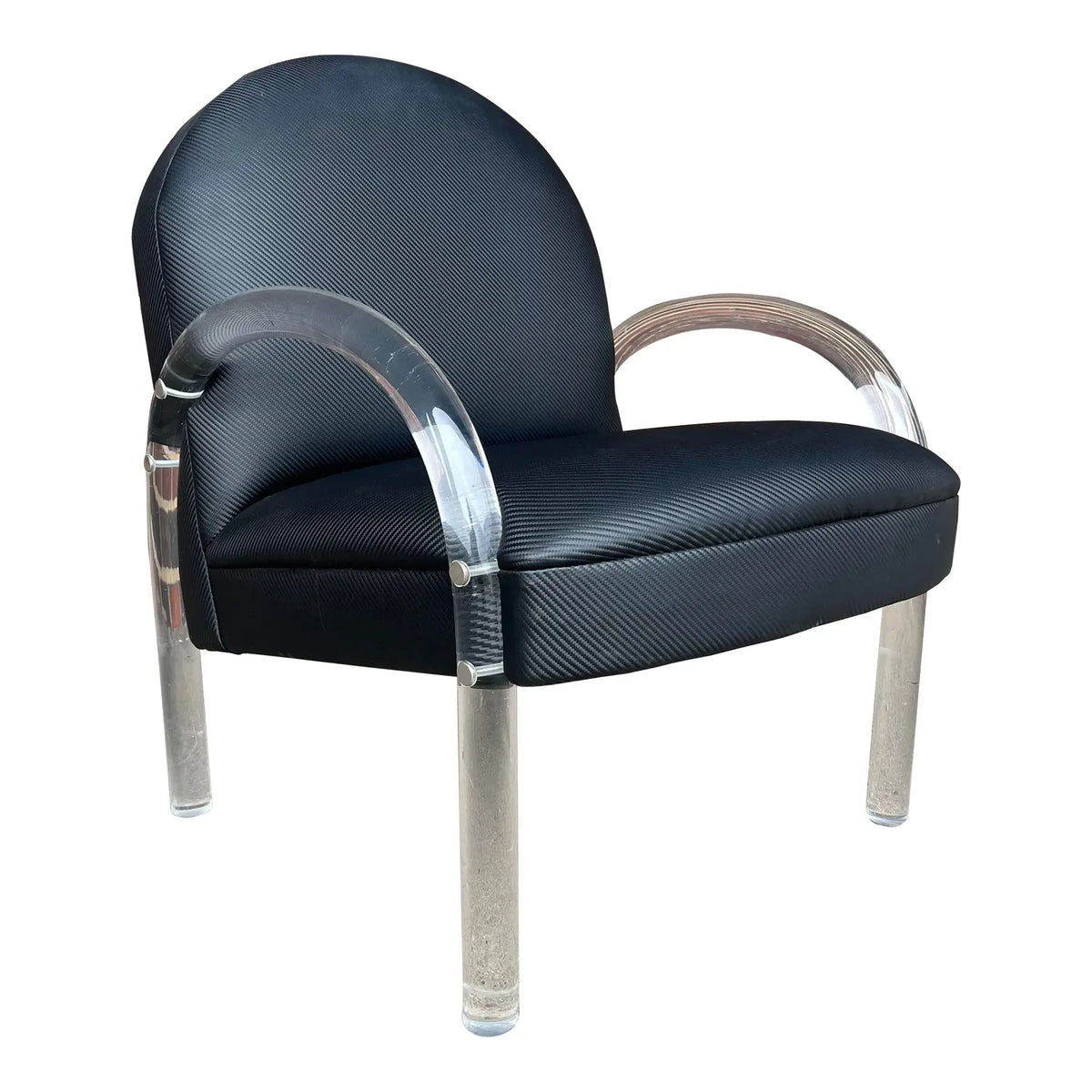 Mid Century Modern Pace Lucite Club Chair