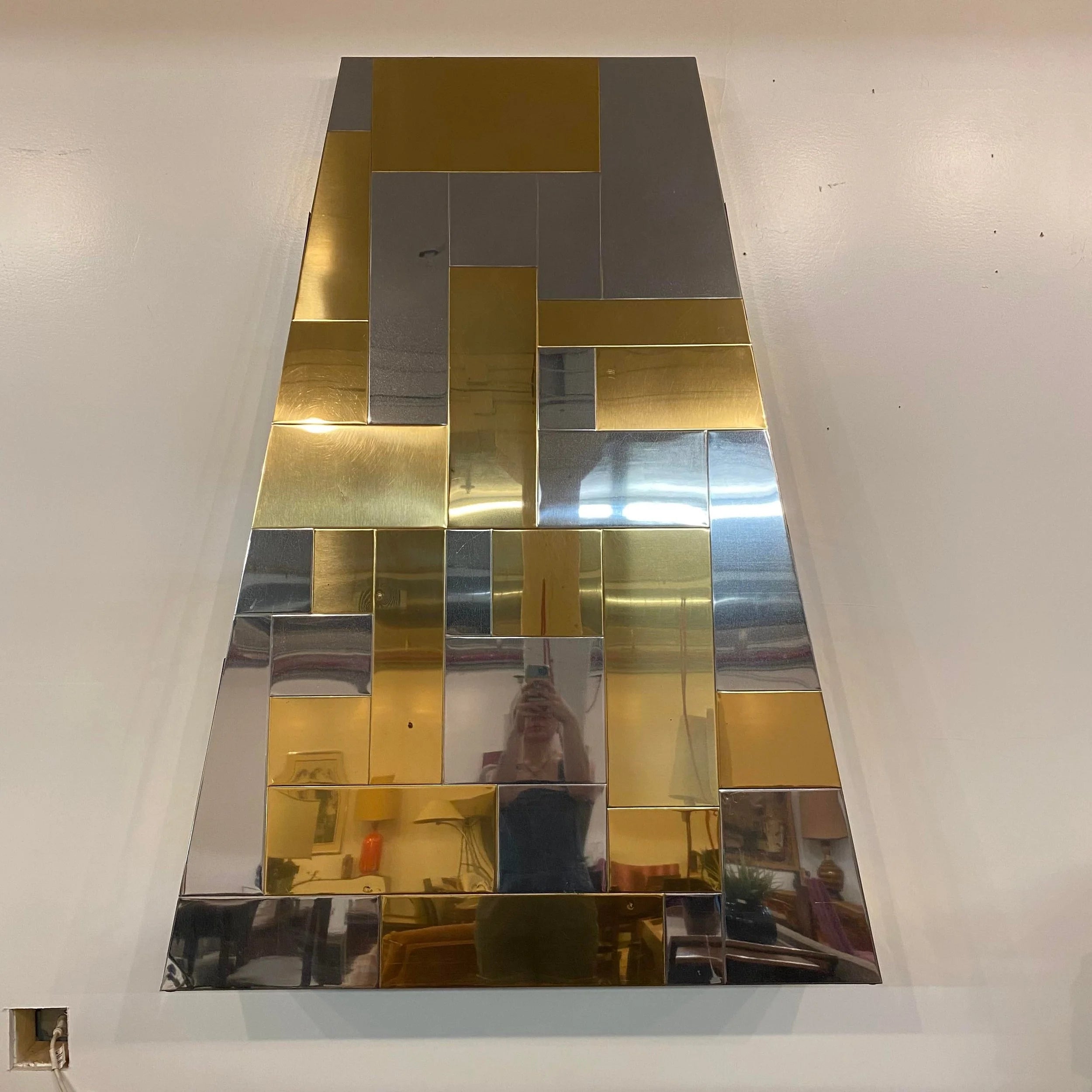 Paul Evans "Cityscape" Fireplace Hood