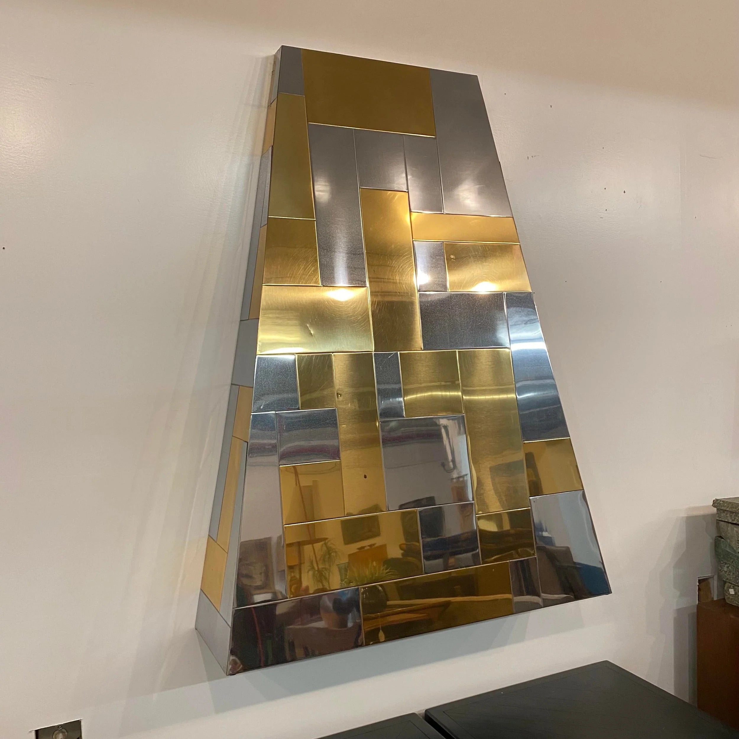Paul Evans "Cityscape" Fireplace Hood