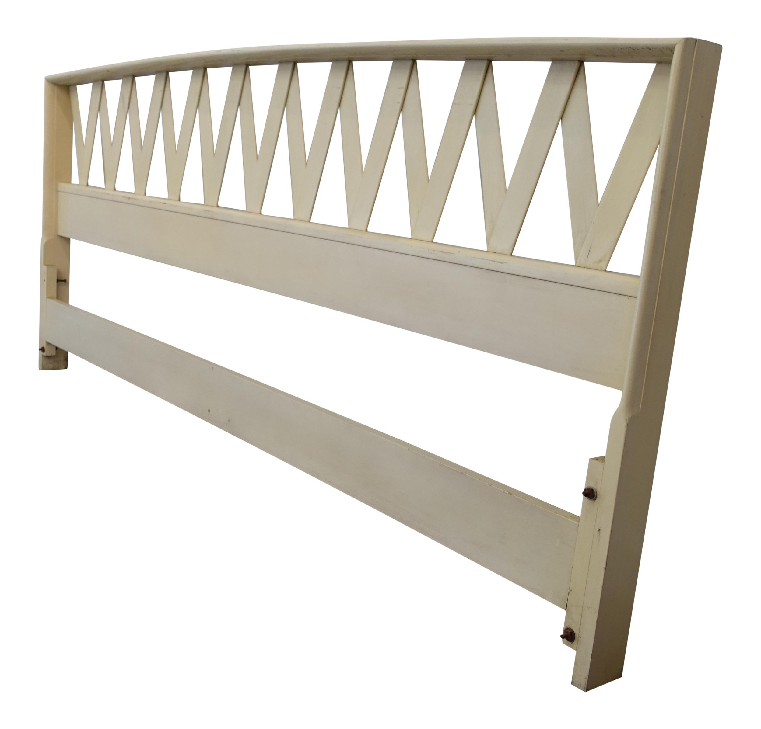 Mid-Century Modern Paul Frankl King Size Headboard