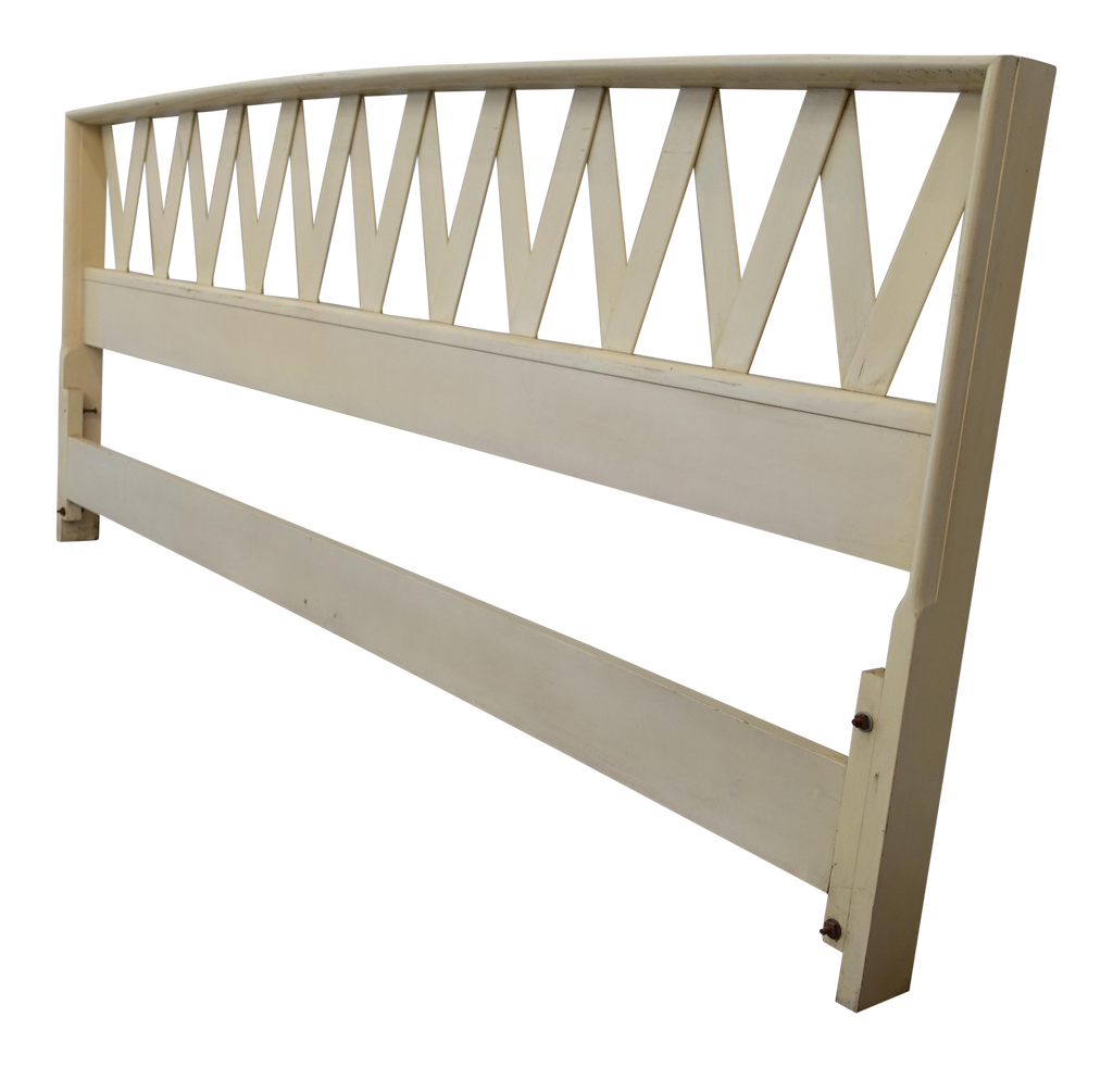 Mid-Century Modern Paul Frankl King Size Headboard