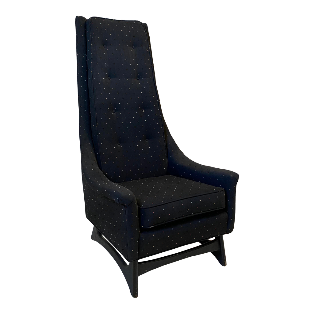 Pearsall Style Tall Back Chair