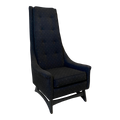 Pearsall Style Tall Back Chair