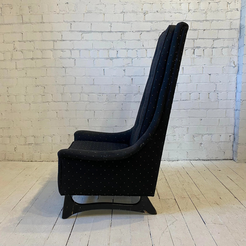 Pearsall Style Tall Back Chair