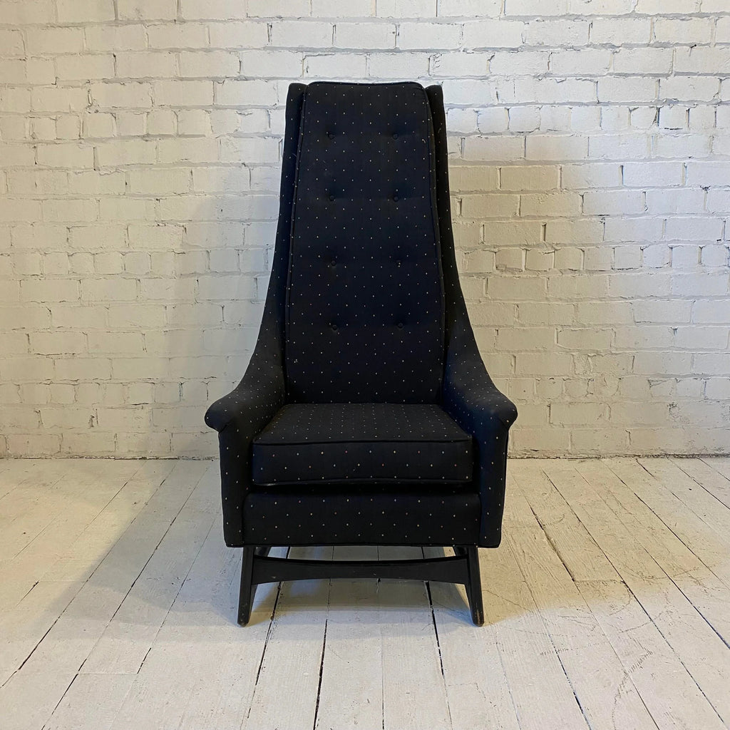 Pearsall Style Tall Back Chair