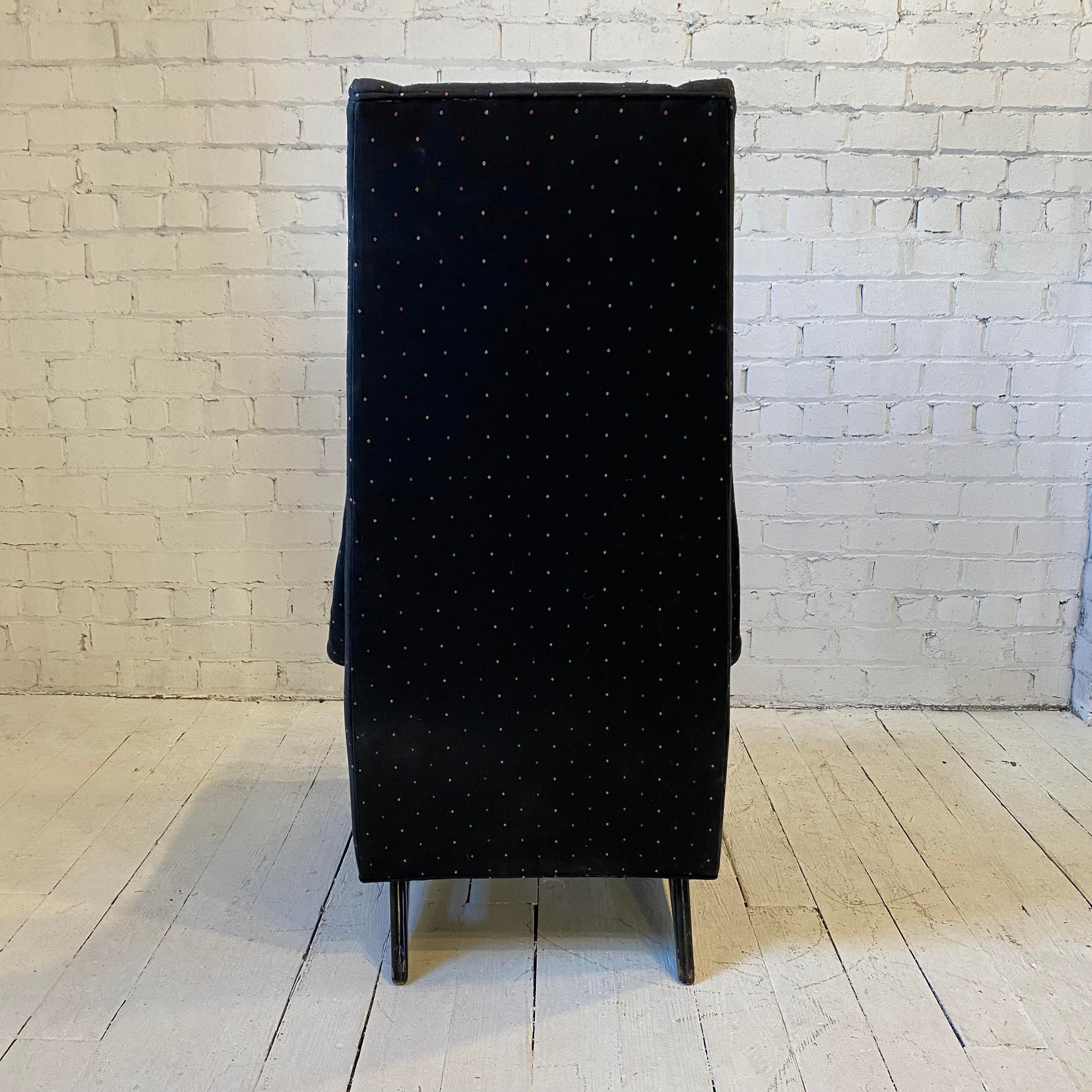 Pearsall Style Tall Back Chair