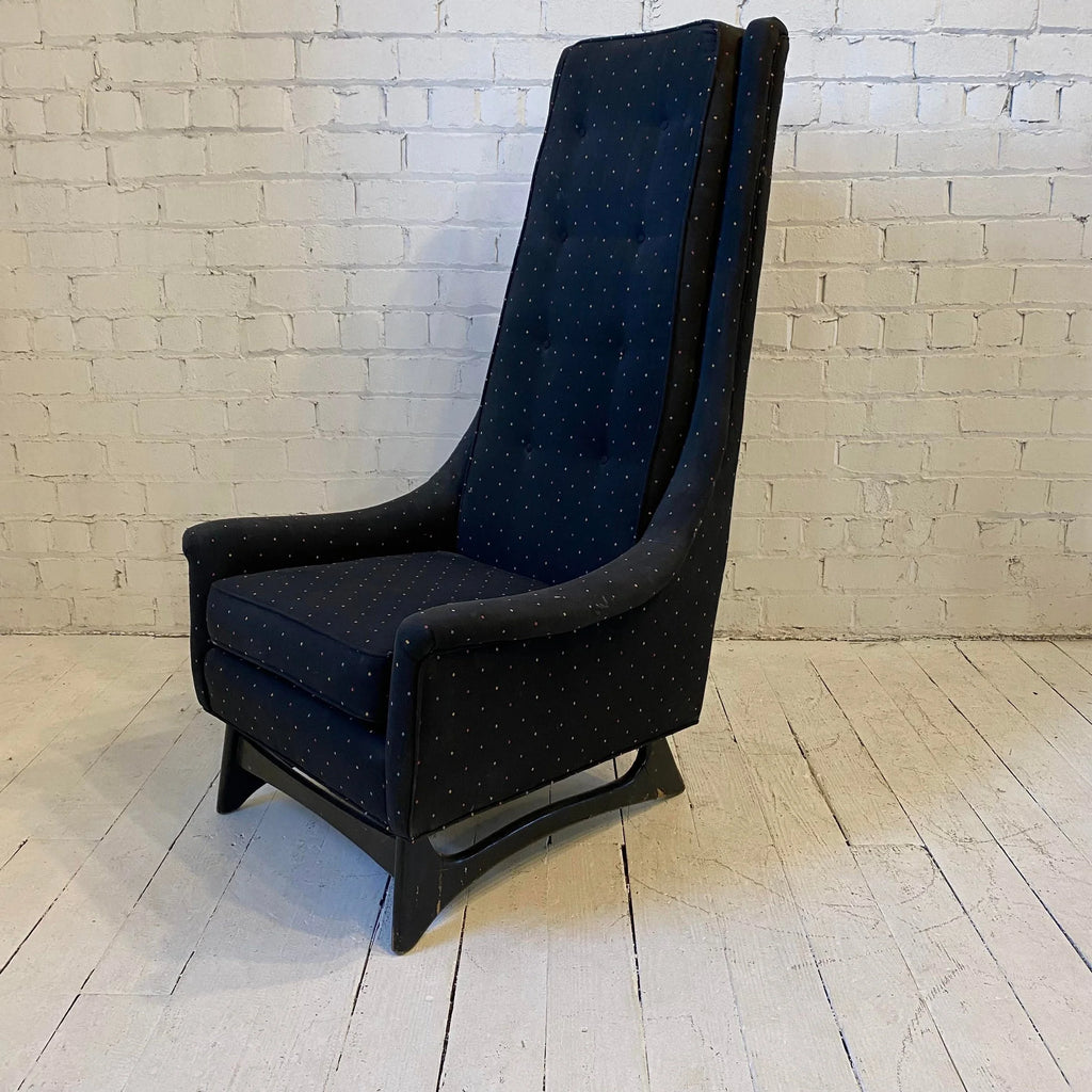 Pearsall Style Tall Back Chair