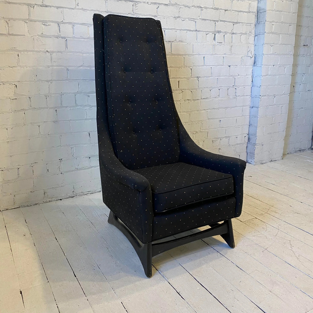Pearsall Style Tall Back Chair